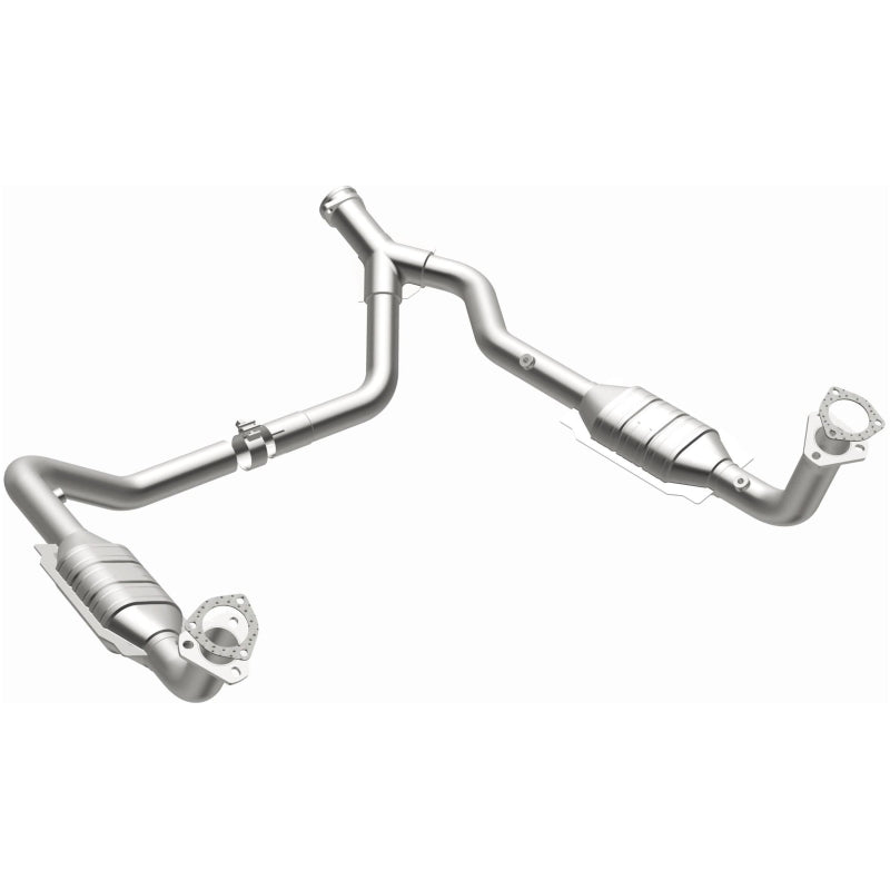 MagnaFlow DF Cat. Conv 95-99 Range Rover 4.0/4.6L GEMS Y-Pipe Assembly *NOT FOR SALE IN CALIFORNIA*