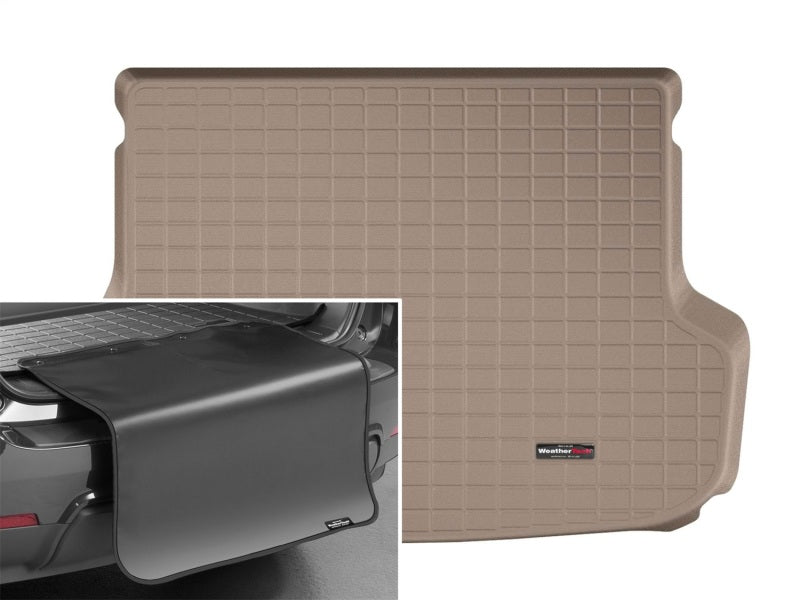 WeatherTech 2016+ Lexus RX Cargo With Bumper Protector - Tan