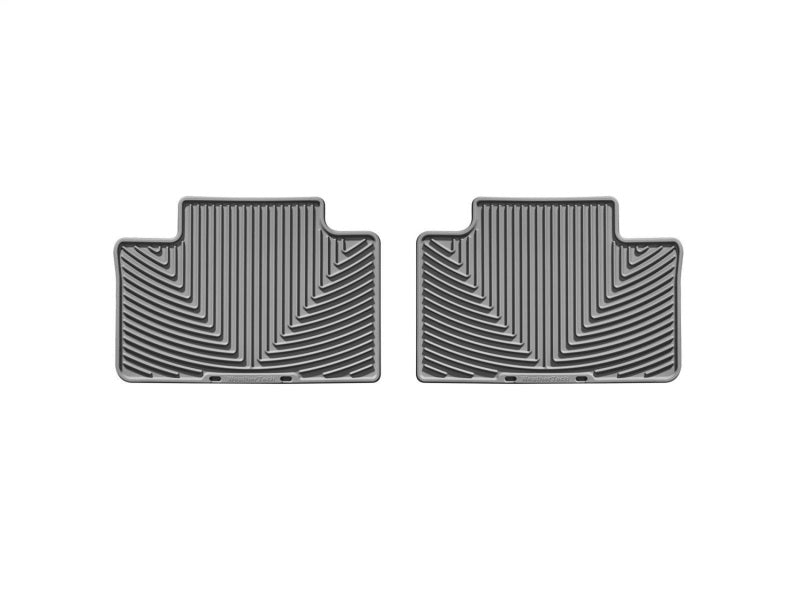 WeatherTech 07-11 Toyota Yaris Rear Rubber Mats - Grey