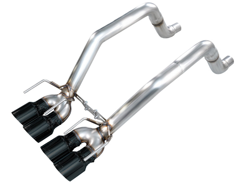 AWE Tuning 05-07 C6 Chevrolet Corvette 6.0L Track Edition Axle-Back Exhaust w/ Diamond Black Tips