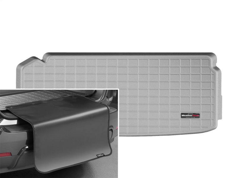 WeatherTech 2018+ Lexus RX Cargo With Bumper Protector - Grey