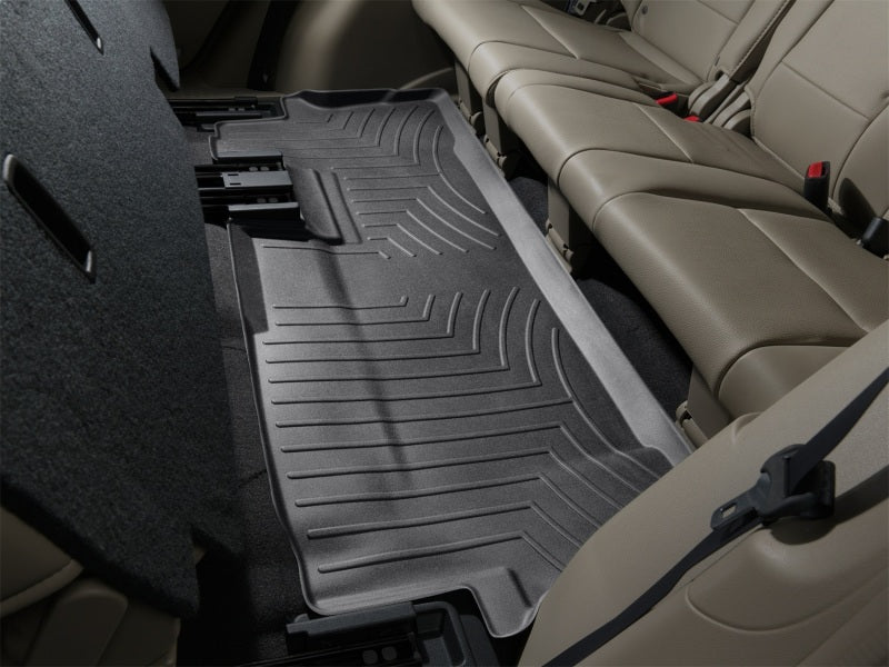 WeatherTech 09-15 Honda Pilot Rear FloorLiner - Black