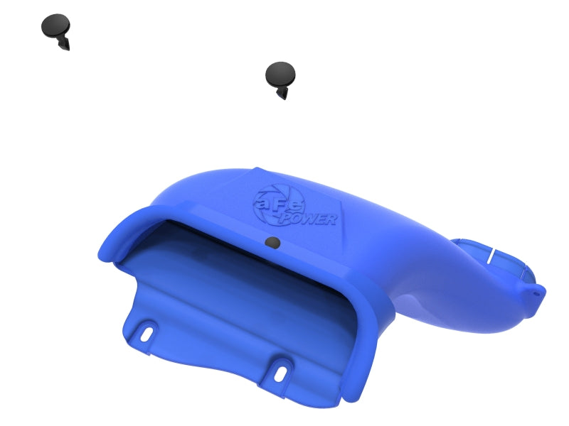 aFe Rapid Induction Dynamic Air Scoop 2021+ Ford F-150V6/V8 - Blue