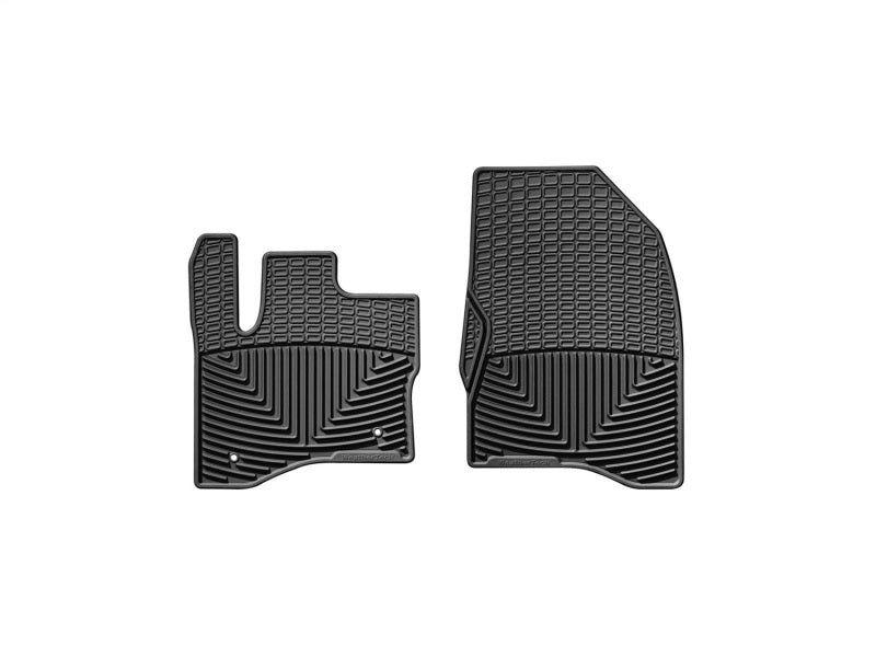 WeatherTech 10+ Ford Taurus Front Rubber Mats - Black