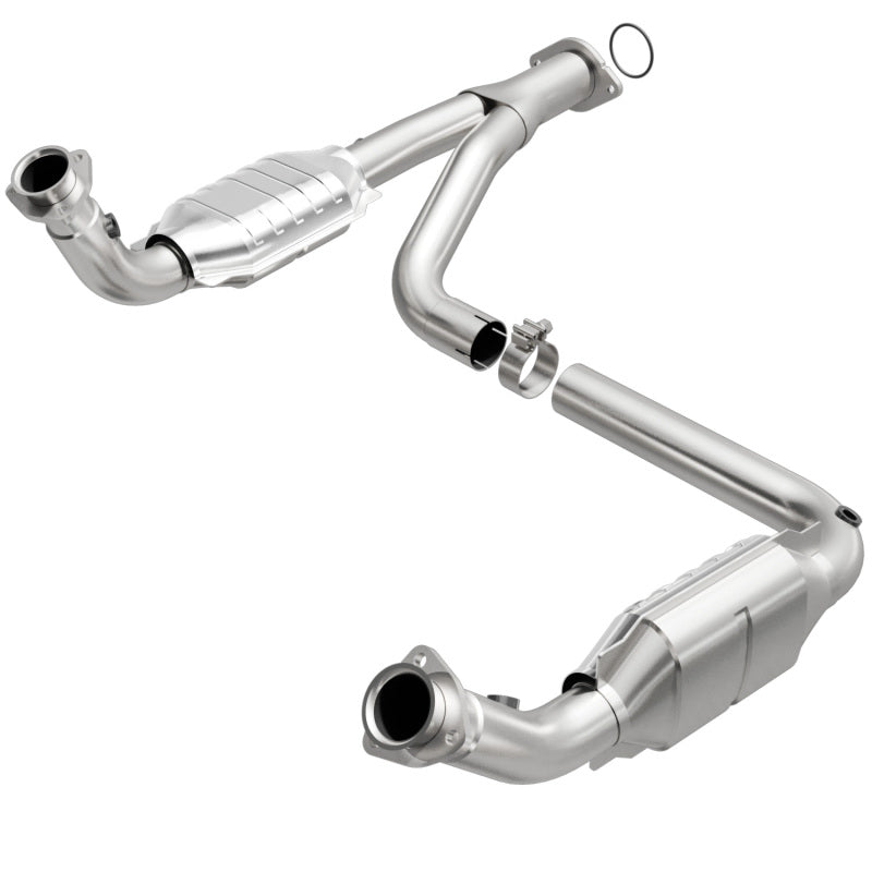 MagnaFlow DF Cat Conv 07-09 Chevrolet/GMC Silverado/Sierra 2500 HD 6.0L Y-Pipe Assy excludes Classic