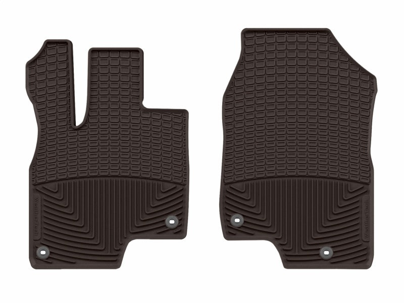 WeatherTech 19-26 Acura RDX 1st Row Front All-Weather Floor Mats - Cocoa