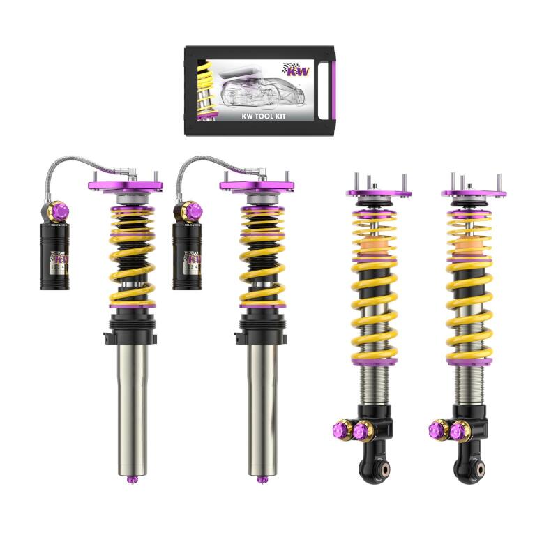 KW Porsche 911 GT3RS 991.2 Without OE NoseLift Clubsport Coilover Kit 3-Way
