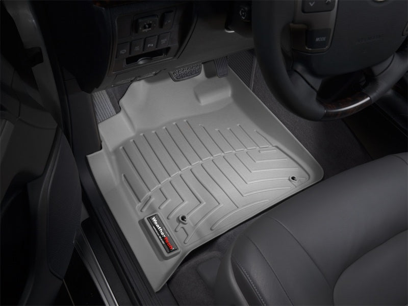 WeatherTech 08-13 Lexus LX570 Front FloorLiner - Grey
