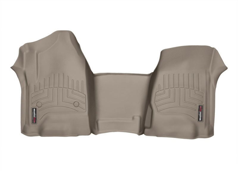 WeatherTech 14+ Chevrolet Silverado Front Floorliner OTH - Tan