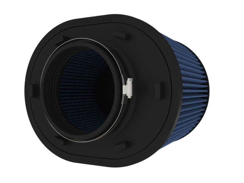 aFe Magnum FORCE Intake Air Filter w/Pro 5R 5-1/2IN F x (12-1/4x9-3/4)IN B x (11-1/4x8-3/4)IN Tx8IN