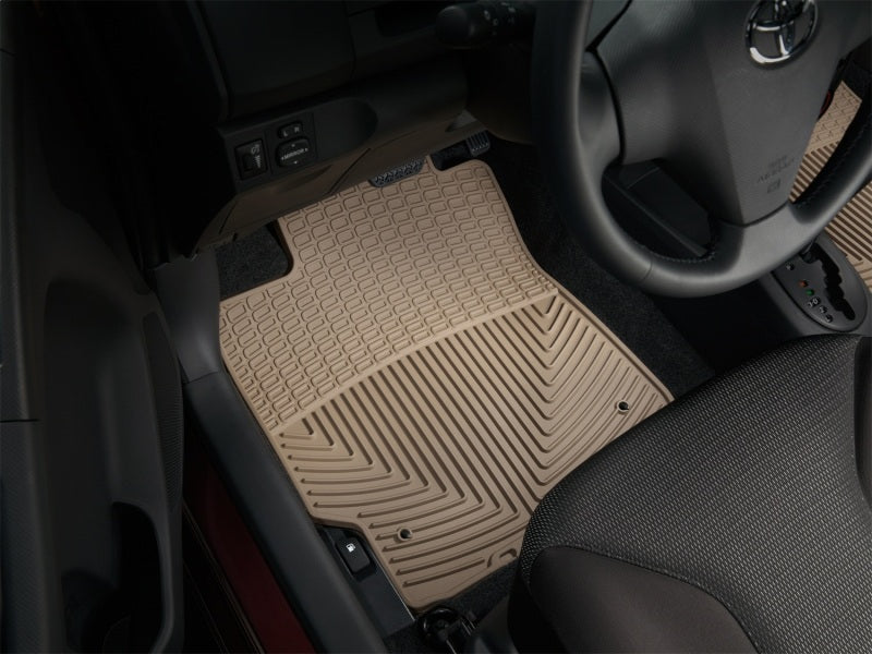 WeatherTech 03-13 Mazda 6 Hatch Front Rubber Mats - Tan