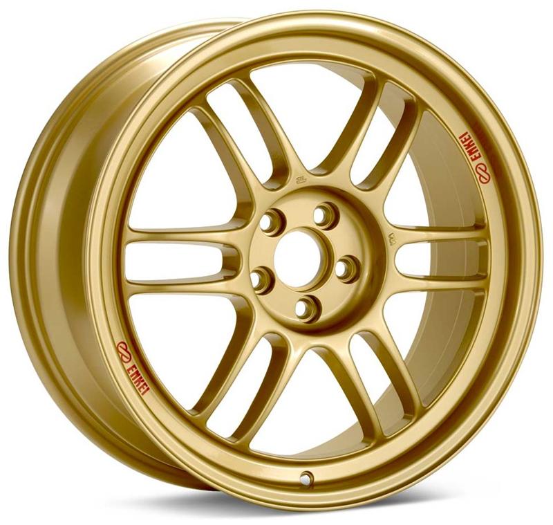 Enkei RPF1 17x9 5x100 45mm Offset Gold Wheel