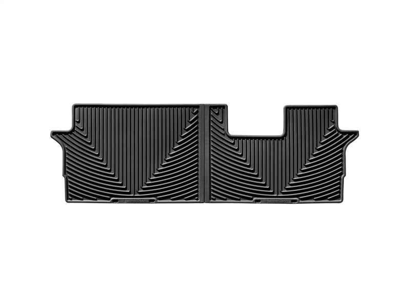WeatherTech 09-13 Honda Pilot Rear Rubber Mats - Black