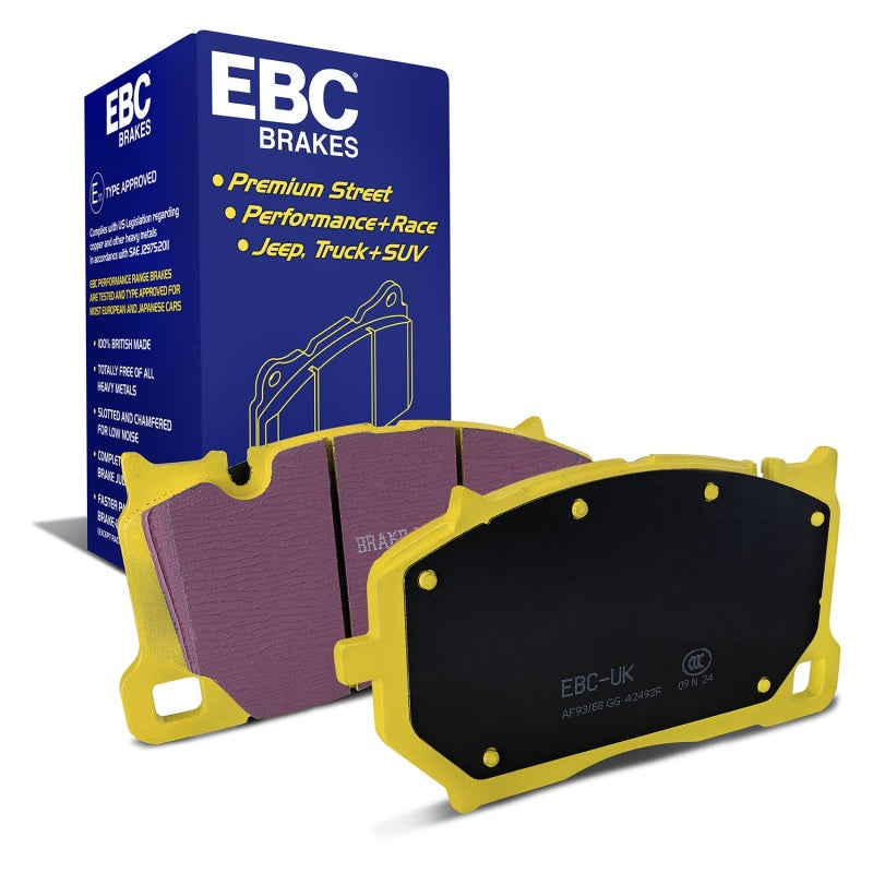 EBC 20-22 Audi RSQ8 4.0TT Yellowstuff Front Brake Pads