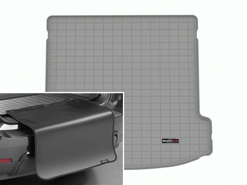 WeatherTech 2021+ Mercedes-Benz AMG GLE 53 Cargo With Bumper Protector - Grey