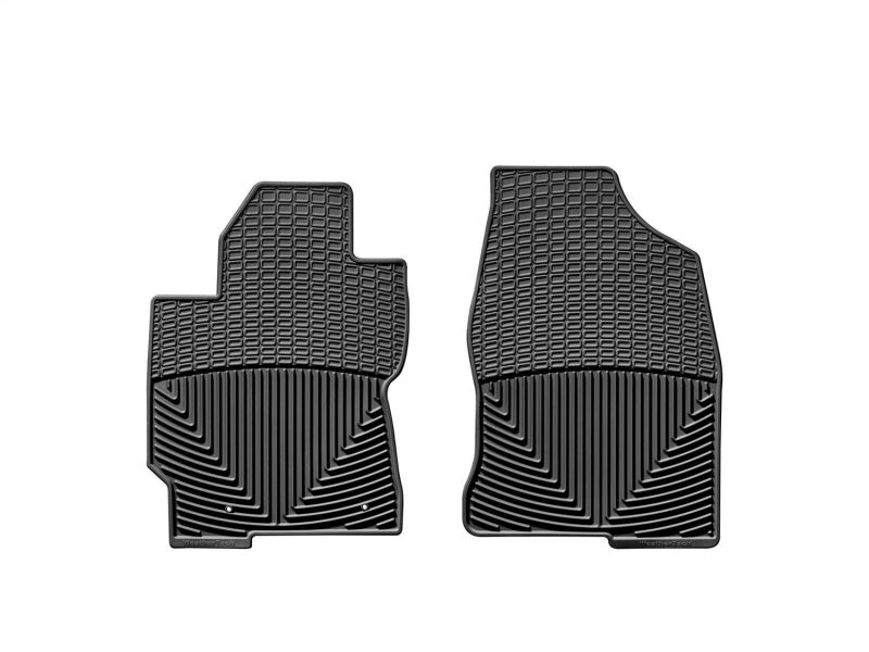 WeatherTech 04-09 Toyota Prius Front Rubber Mats - Black