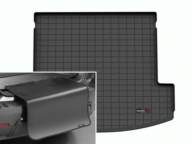 WeatherTech 2024 Hyundai Santa Fe Cargo Liner w/Bumper Protector - Black