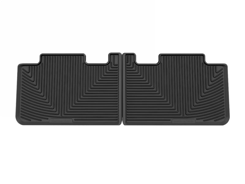 WeatherTech 20-25 Tesla Model Y 2nd Row Rear All-Weather Floor Mats - Black