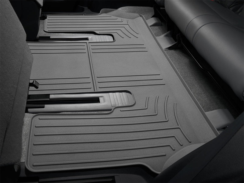 WeatherTech 12-22 Toyota Sequoia 7-Passenger Rear FloorLiner HP - Grey
