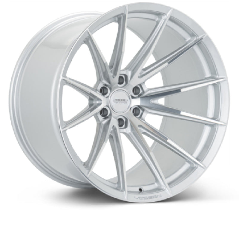 Vossen HFX-2 21x12 - 5x120 - ET52 - Deep Face - 72.56 - Silver Polished Wheel