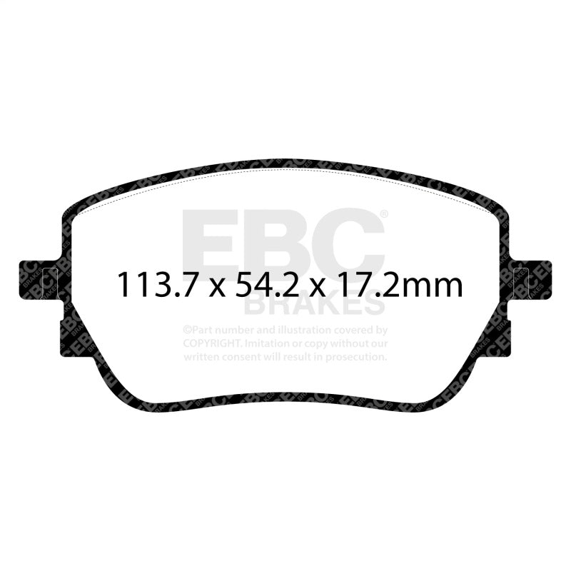 EBC 2020+ Mercedes-Benz GLA250 (H247) 2.0T Greenstuff Rear Brake Pads