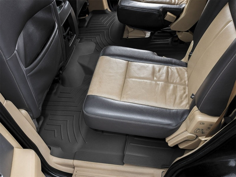 WeatherTech 07-17 Ford Expedition 2nd Row Rear FloorLiner HP - Black
