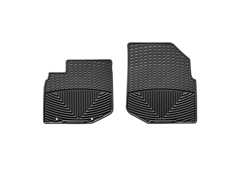 WeatherTech 09-13 Honda Fit Front Rubber Mats - Black