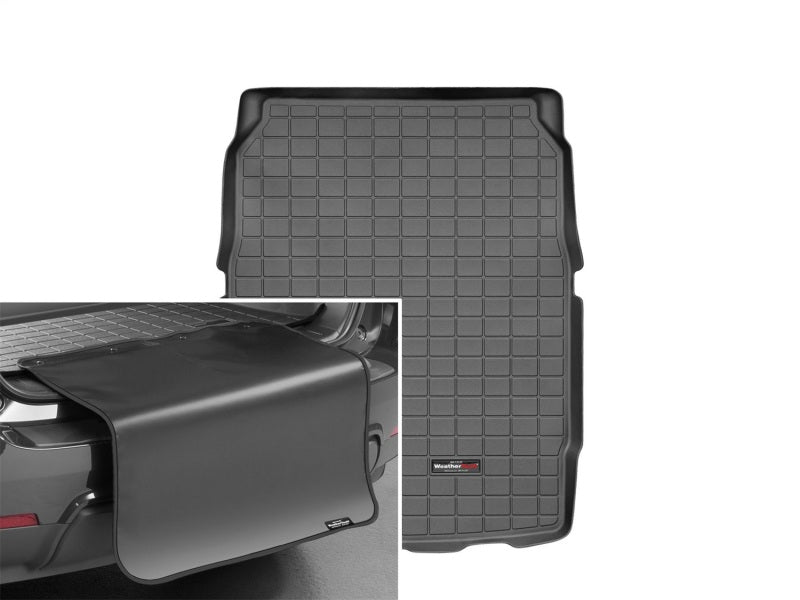 WeatherTech 11-16 BMW 5-Series Cargo With Bumper Protector - Black