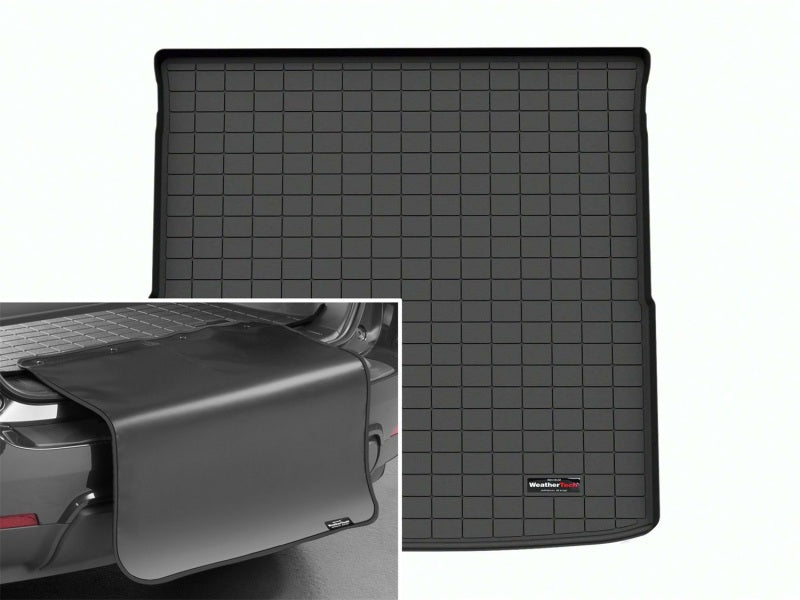 WeatherTech 2023 Honda Pilot w/o Cargo Side Panel Protector Cargo Liner w/Bumper Protector - Black