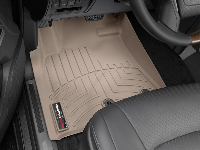 WeatherTech 12-13 Toyota Land Cruiser Front FloorLiner - Tan
