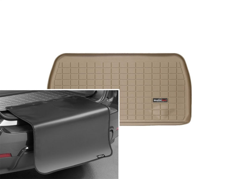 WeatherTech 11-17 Honda Odyssey Cargo With Bumper Protector - Tan