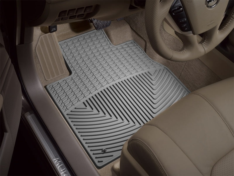 WeatherTech 09+ Nissan Murano Front Rubber Mats - Grey