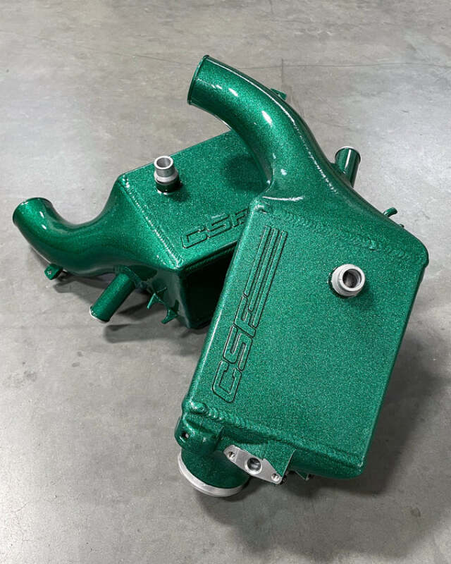 CSF 2014+ BMW X5M (F95) / X6M (F96) / XM (G09) Charge-Air-Cooler - Isle of Man Green