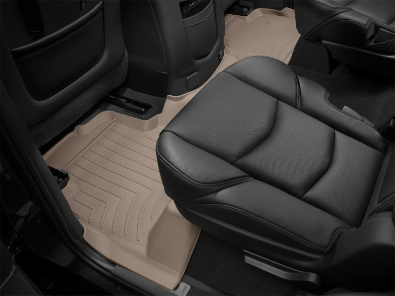 WeatherTech 2015+ Cadillac Escalade Rear FloorLiner - Tan