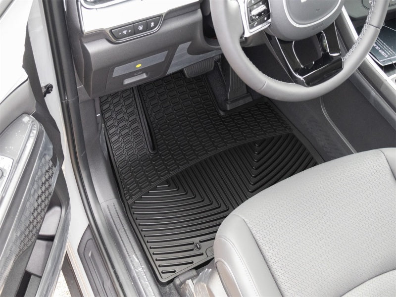 WeatherTech 22-26 Kia Carnival 1st Row Front All-Weather Floor Mats - Black