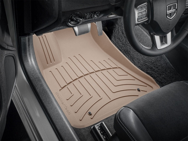 WeatherTech 11-21 Dodge Charger (AWD)/Chrysler 300 & 300C (AWD) Front FloorLiner HP - Tan