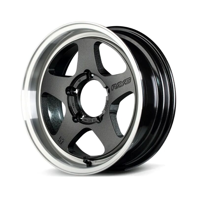 Gram Lights 57FR-X 16x7.0 -06 5-139.7 Glass Black/Rim DC Wheel