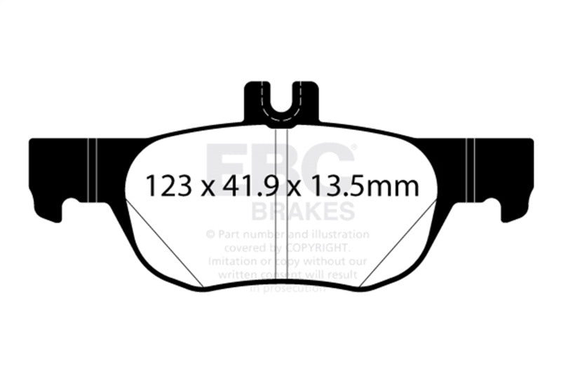 EBC 2020+ Mazda CX-30 2.5L Greenstuff Rear Brake Pads