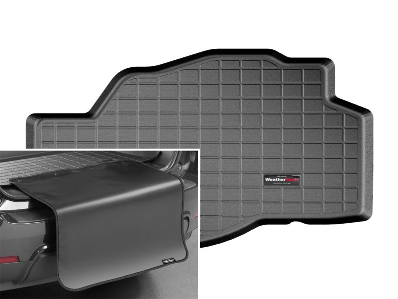 WeatherTech 2013+ Lincoln MKZ Hybrid Cargo Liner w/Bumper Protector - Black