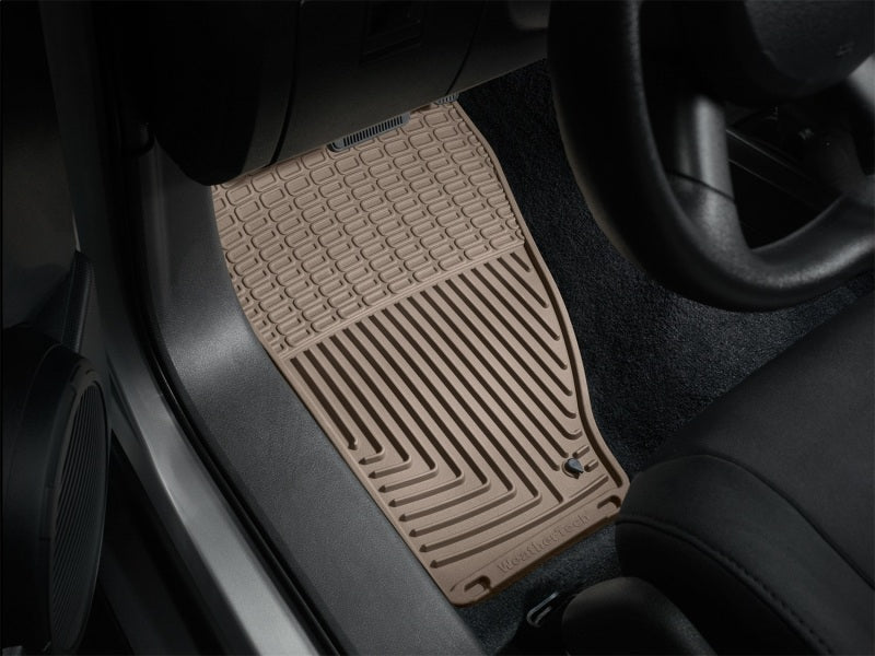 WeatherTech 84-96 Jeep Cherokee (2 door) Front Rubber Mats - Tan