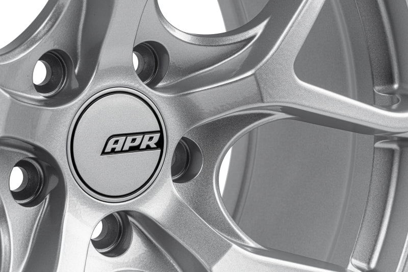 APR A01 Flow Formed - 18x8.5 - 5x112 - ET45 - 66.5mm Center Bore - Hyper Silver Wheel