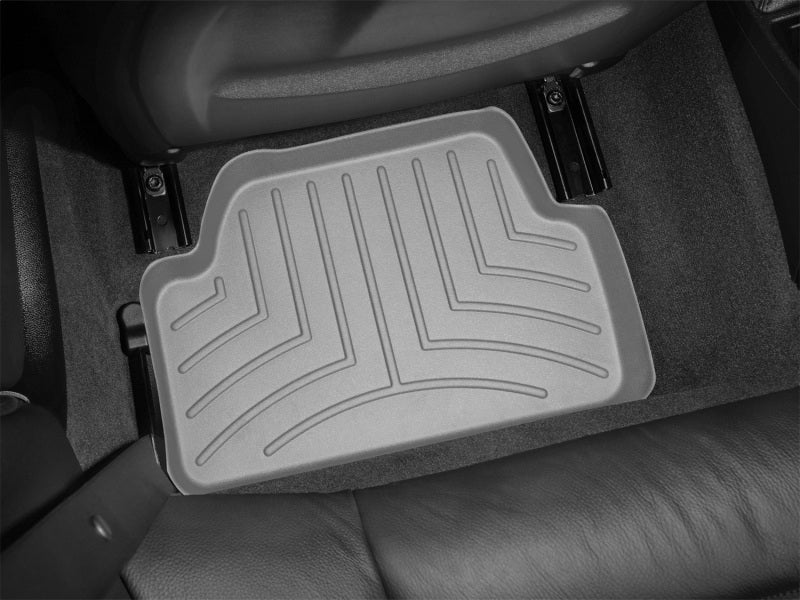 WeatherTech 08+ BMW 1-Series Rear FloorLiner - Grey