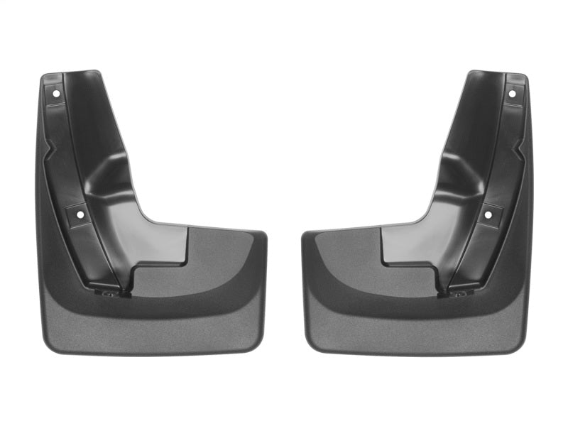WeatherTech 2014+ Subaru Forester No Drill Mudflaps - Black (No Factor Splash Guards)