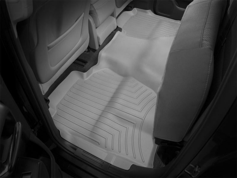 WeatherTech 14+ Chevrolet Silverado Rear FloorLiner - Grey
