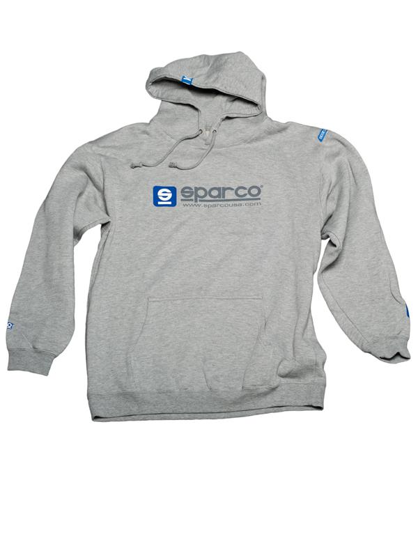 Sparco Sweatshirt Hooded WWW Grey Xxlrg