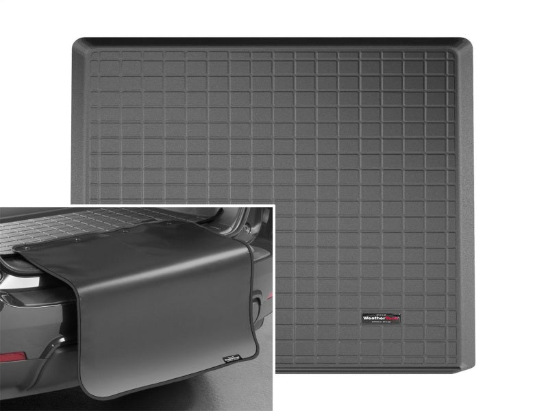 WeatherTech 2018-2020 Chevrolet Tahoe Cargo With Bumper Protector - Black