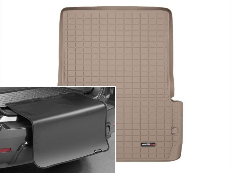 WeatherTech 11-15 Dodge Durango Cargo Liner w/ Bumper Protector - Tan