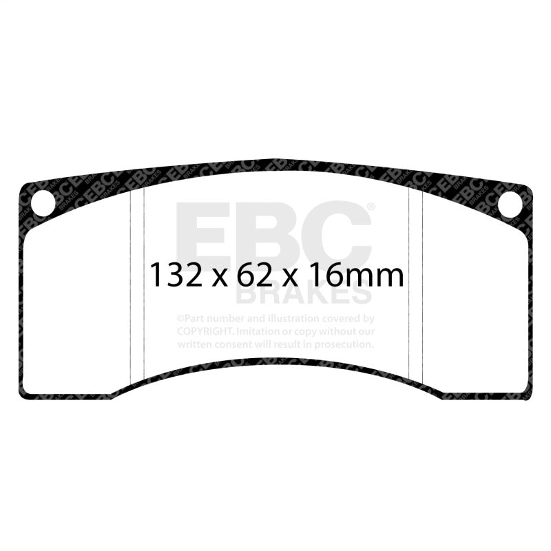EBC Racing Alcon B-Type SR-21 Sintered Race Brake Pads