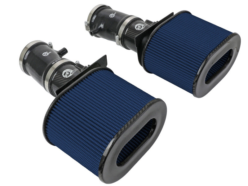 aFe 15-19 Lamborghini Huracan V10-5.2L Track Series Intake System w/ Pro 5R Filter