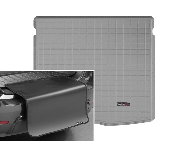 WeatherTech 2020+ Mercedes-Benz GLE-Class Cargo With Bumper Protector - Grey